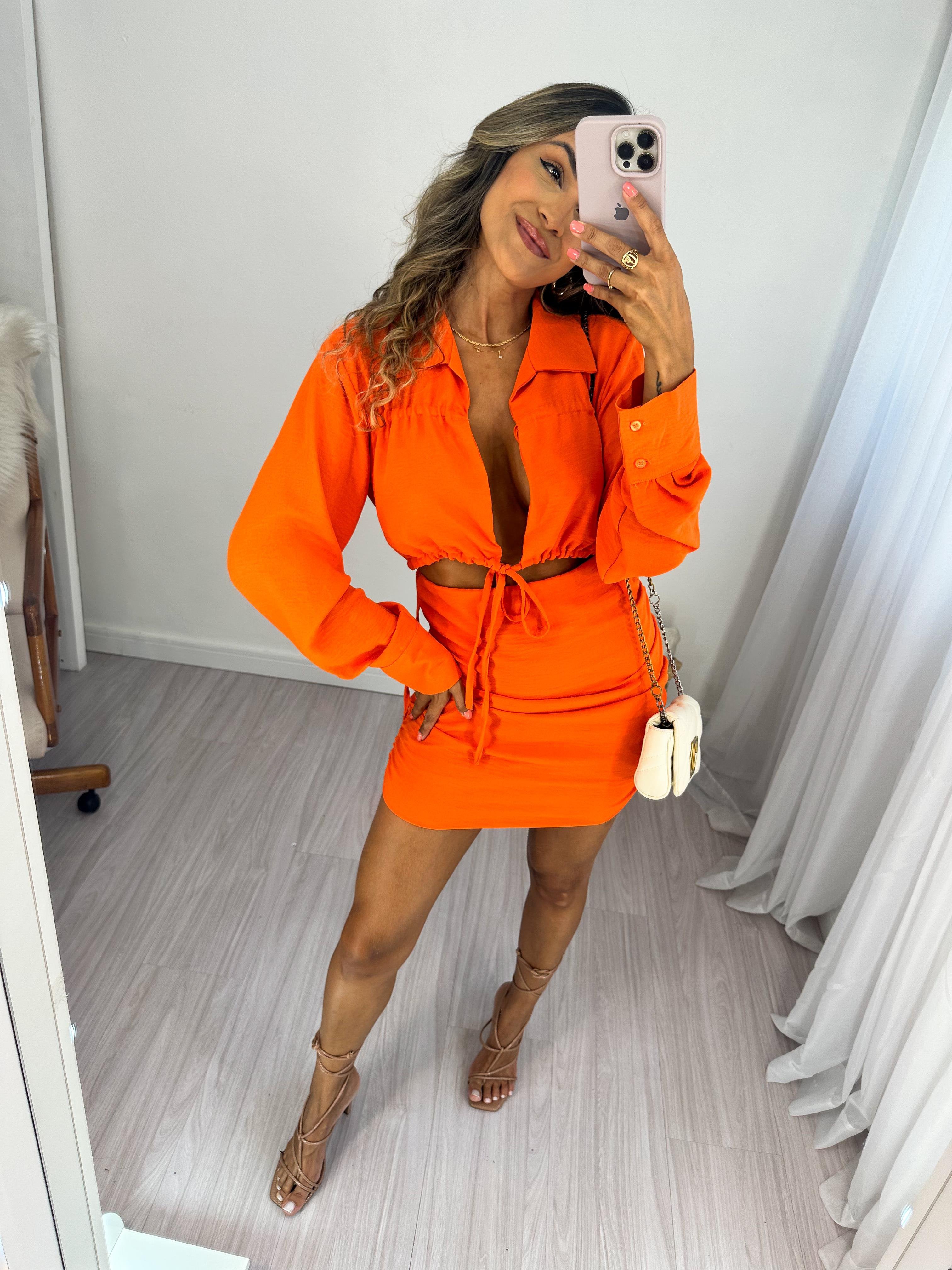Conjunto Maldivas Laranja