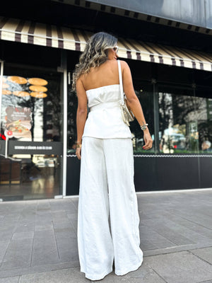 Calça Alfaiataria Branco Mariah