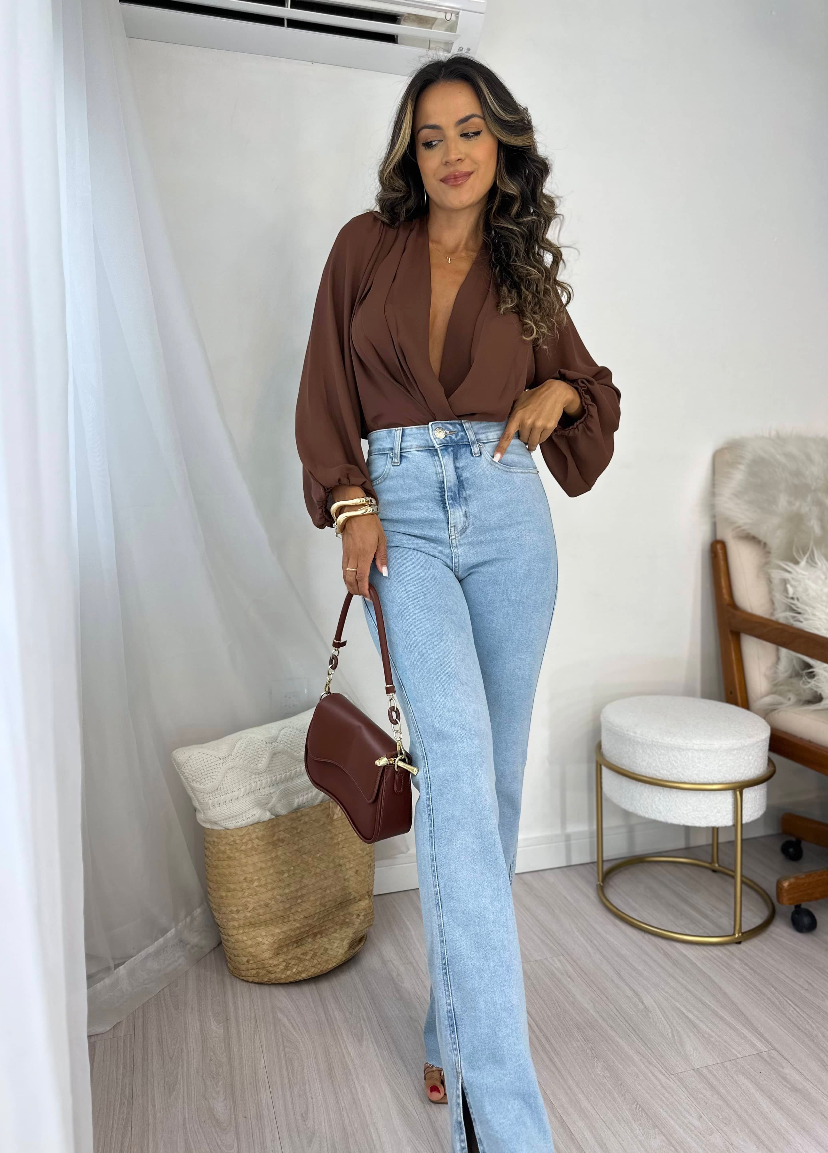 Calça Jeans Boot Cut Clara Marie