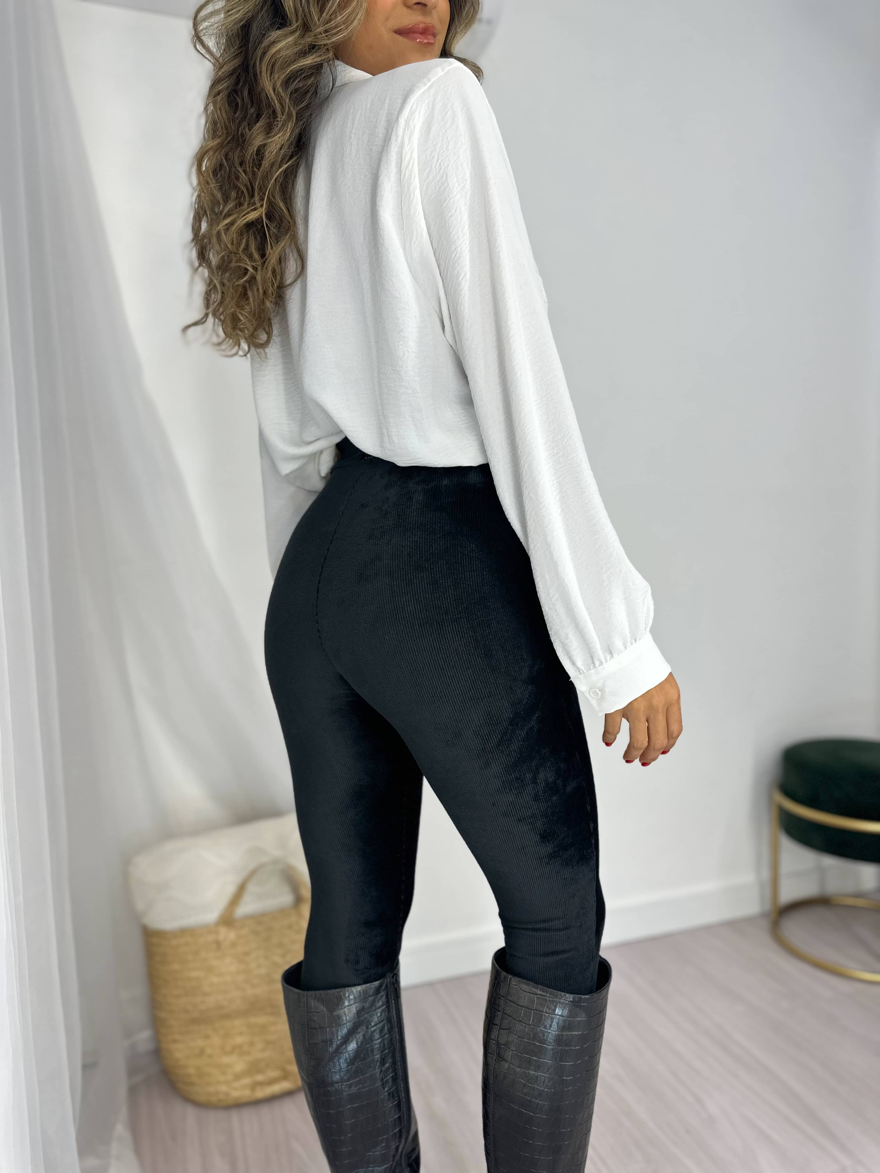 Calça Legging com Pezinho Mayara