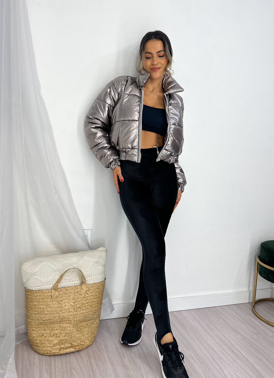 Calça Legging com Pezinho Mayara