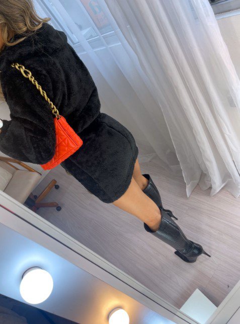 Saia Teddy Mica Black