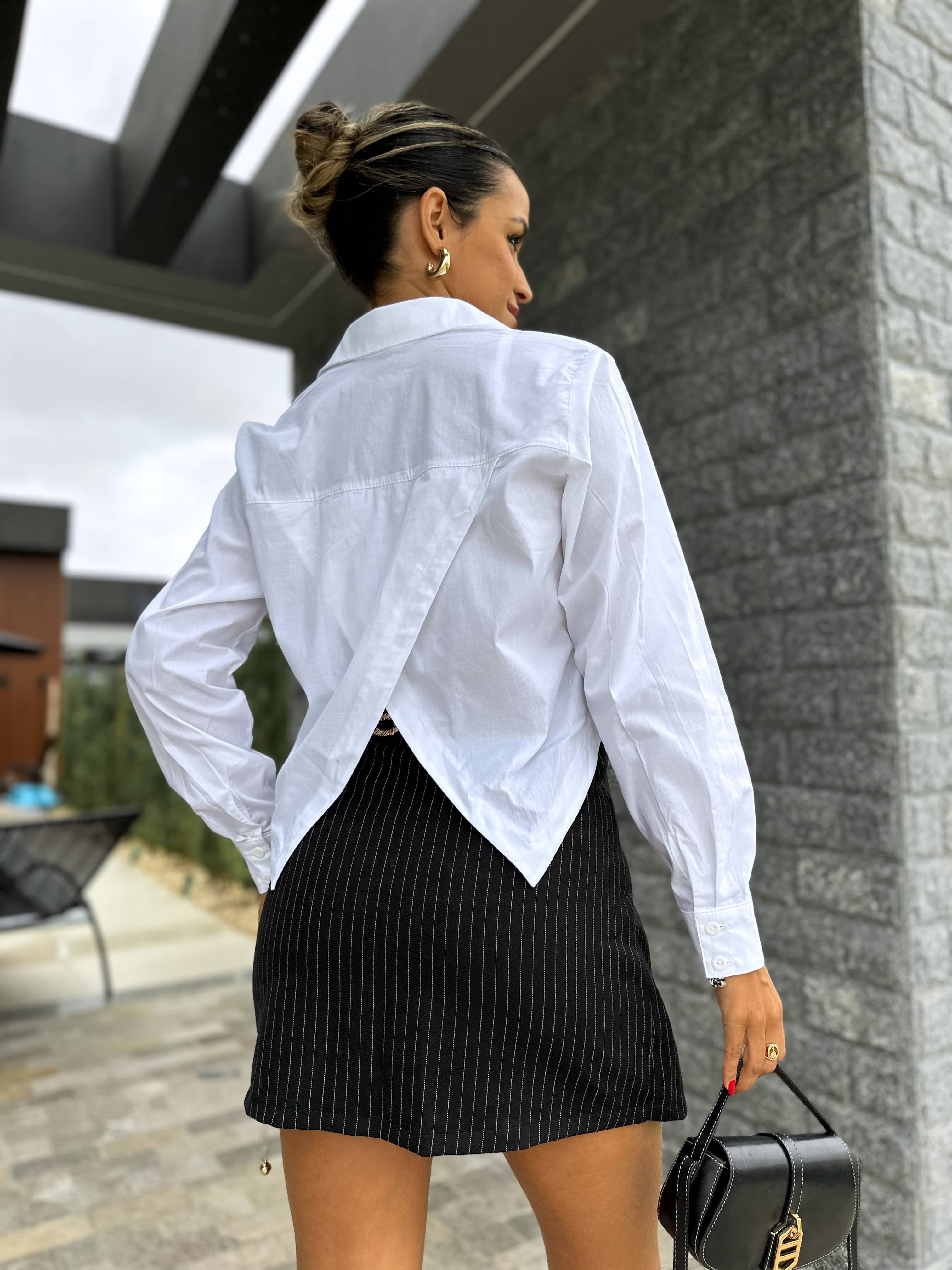 Saia Risca Mila Preta