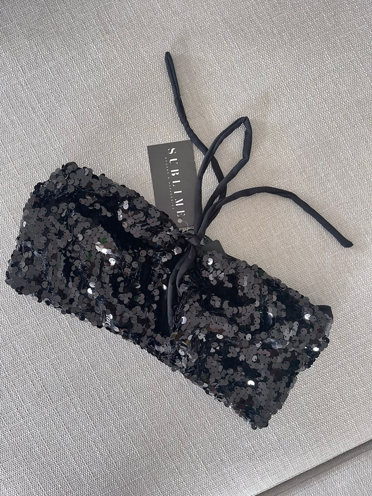 Cropped Mona Preto