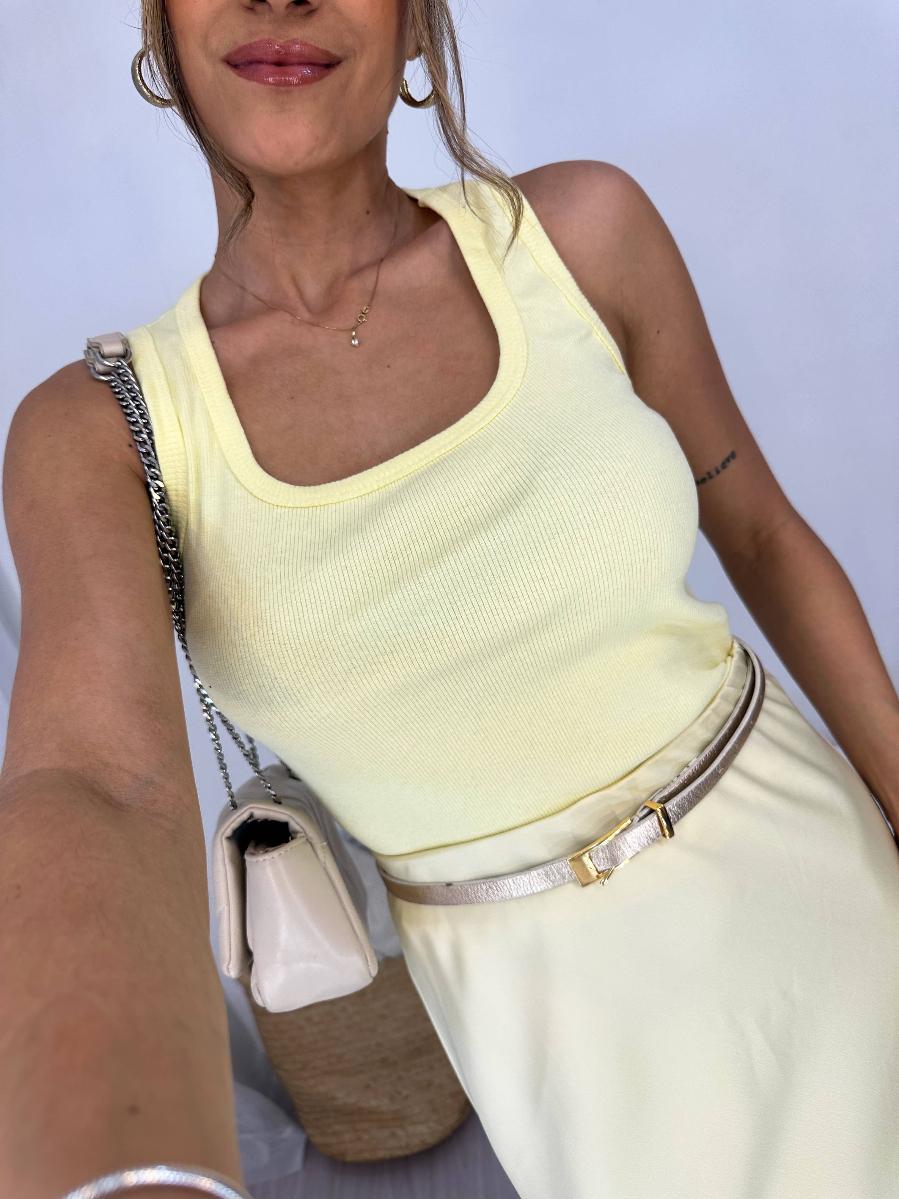 Blusa Butter yellow Myndi