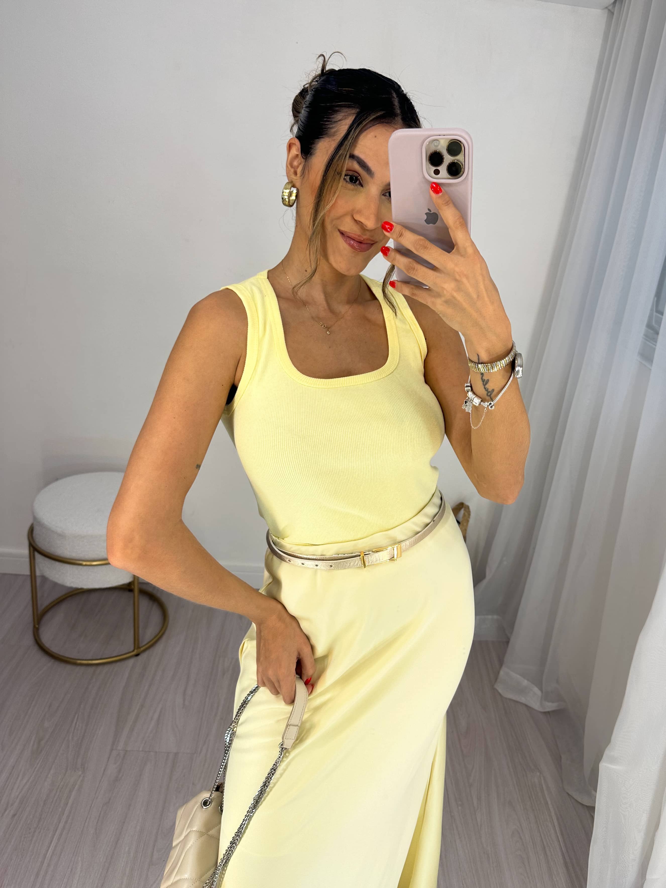 Blusa Butter yellow Myndi