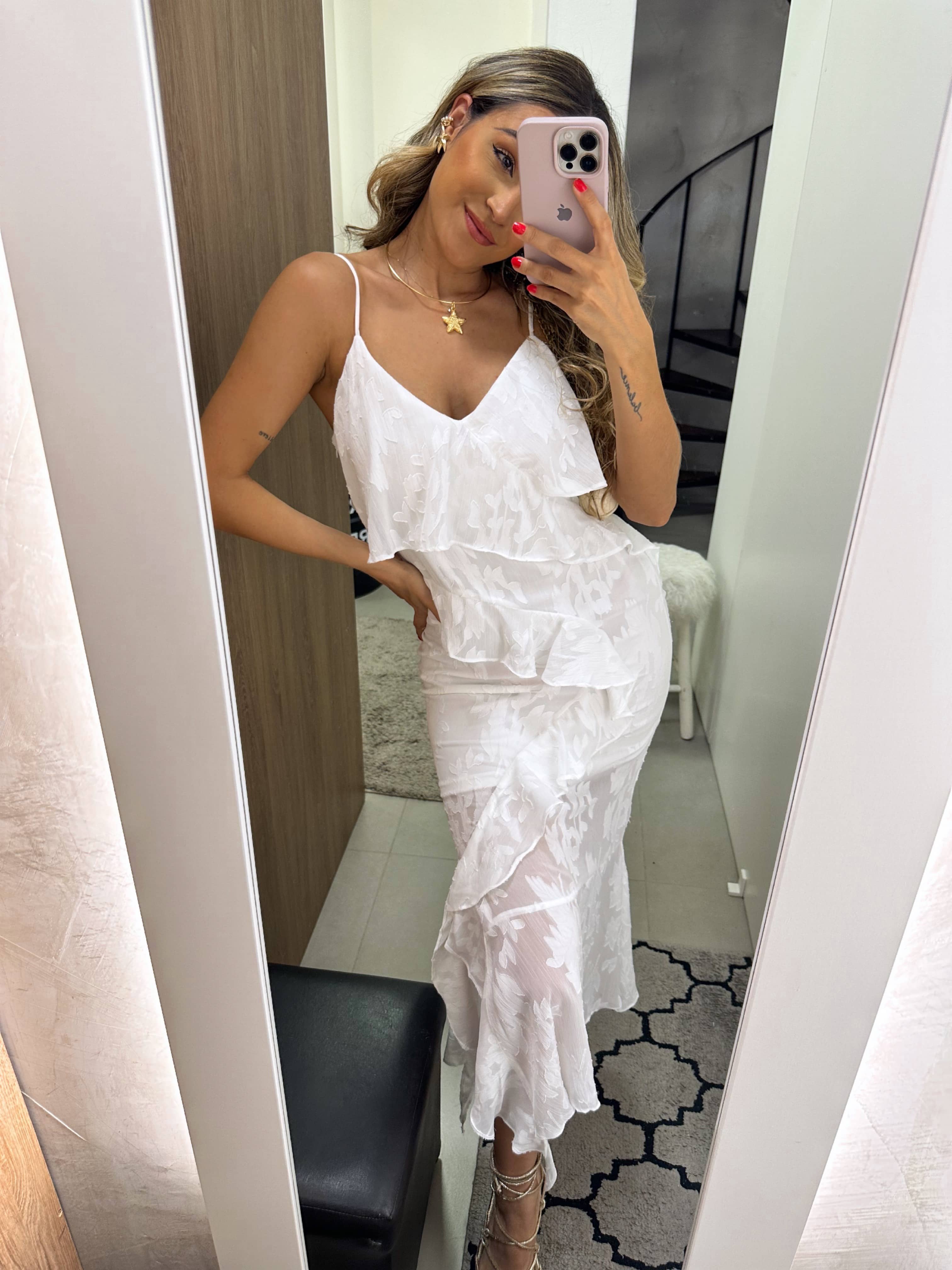 Vestido Midi Off Nanci