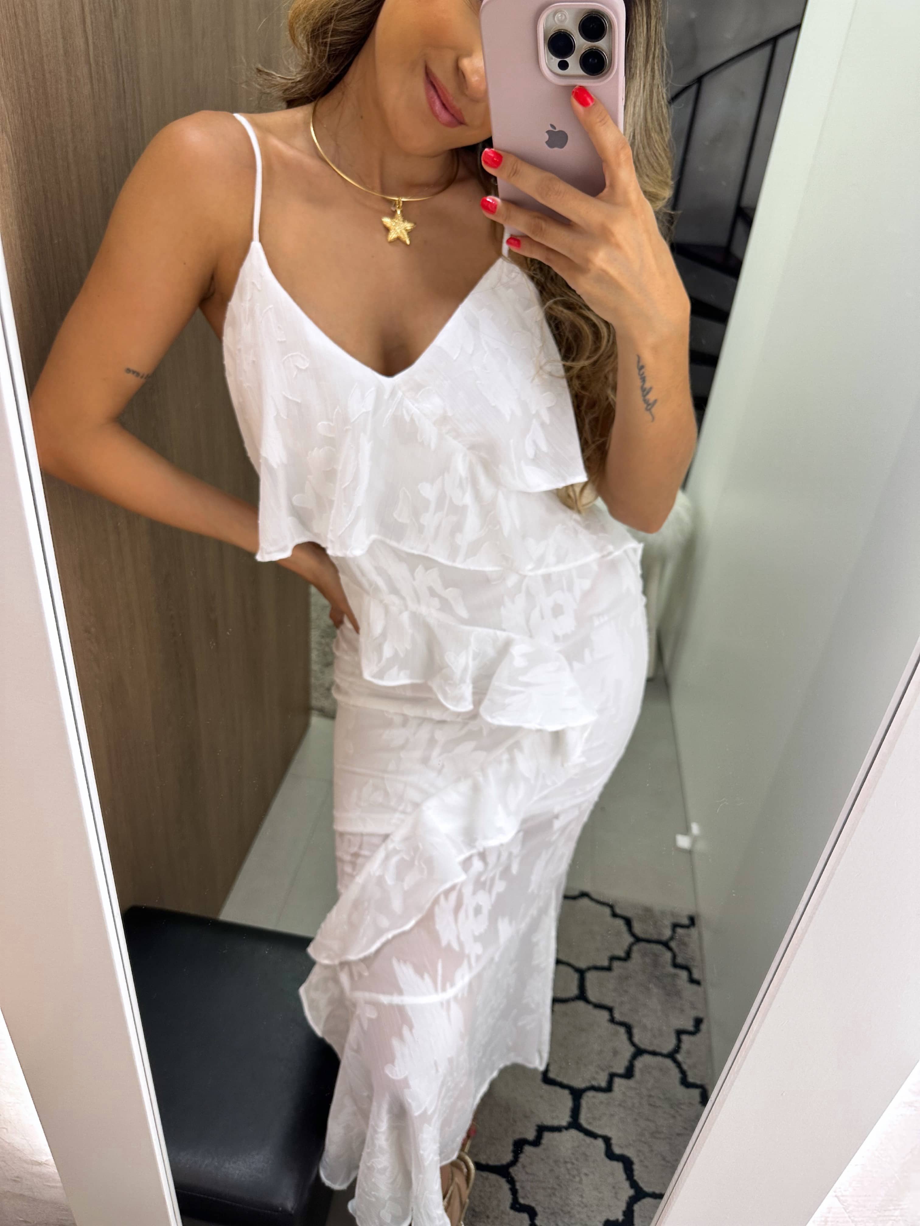 Vestido Midi Off Nanci