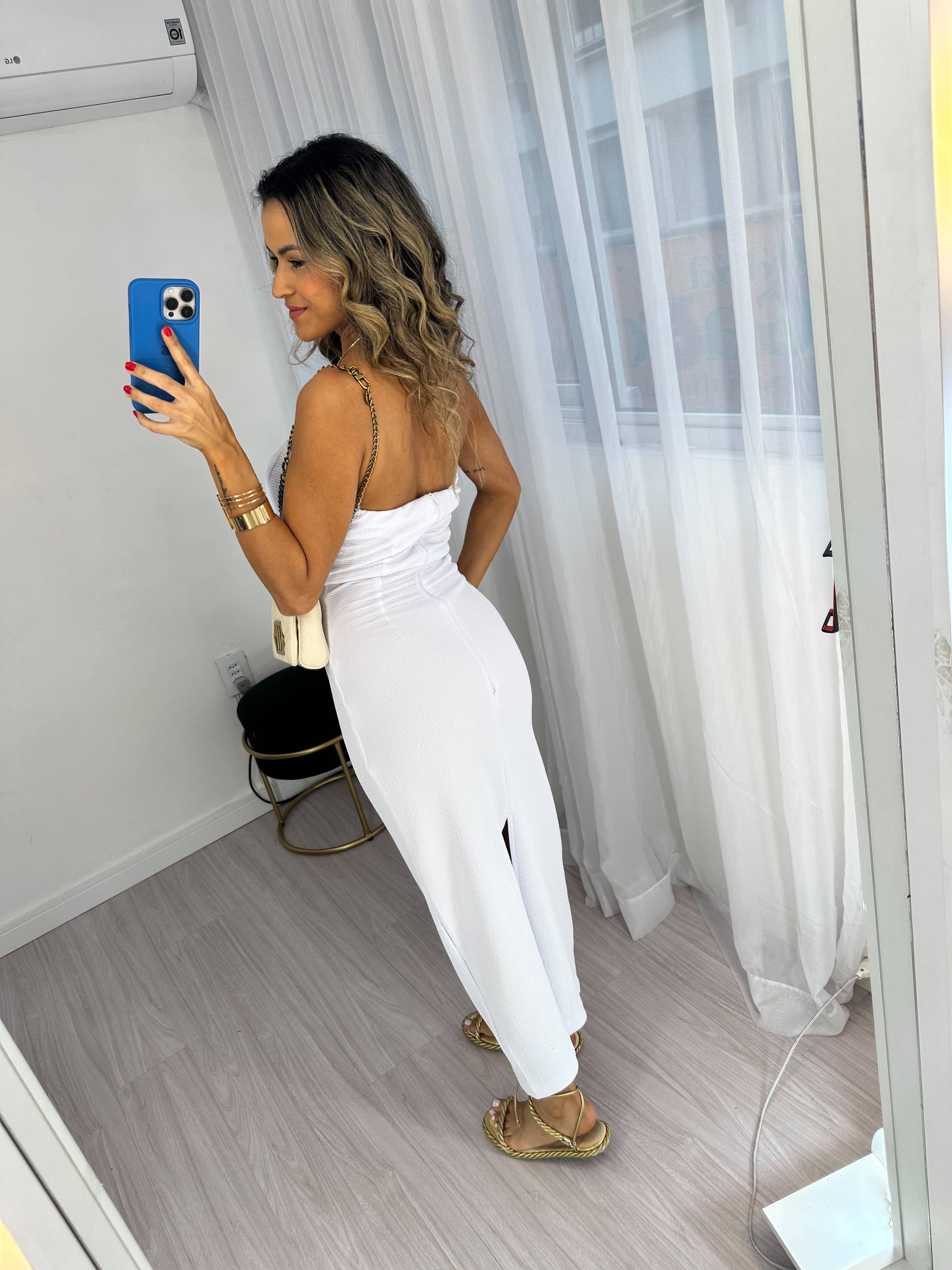 Vestido Naomi Branco