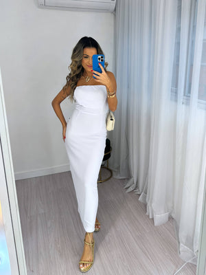 Vestido Naomi Branco