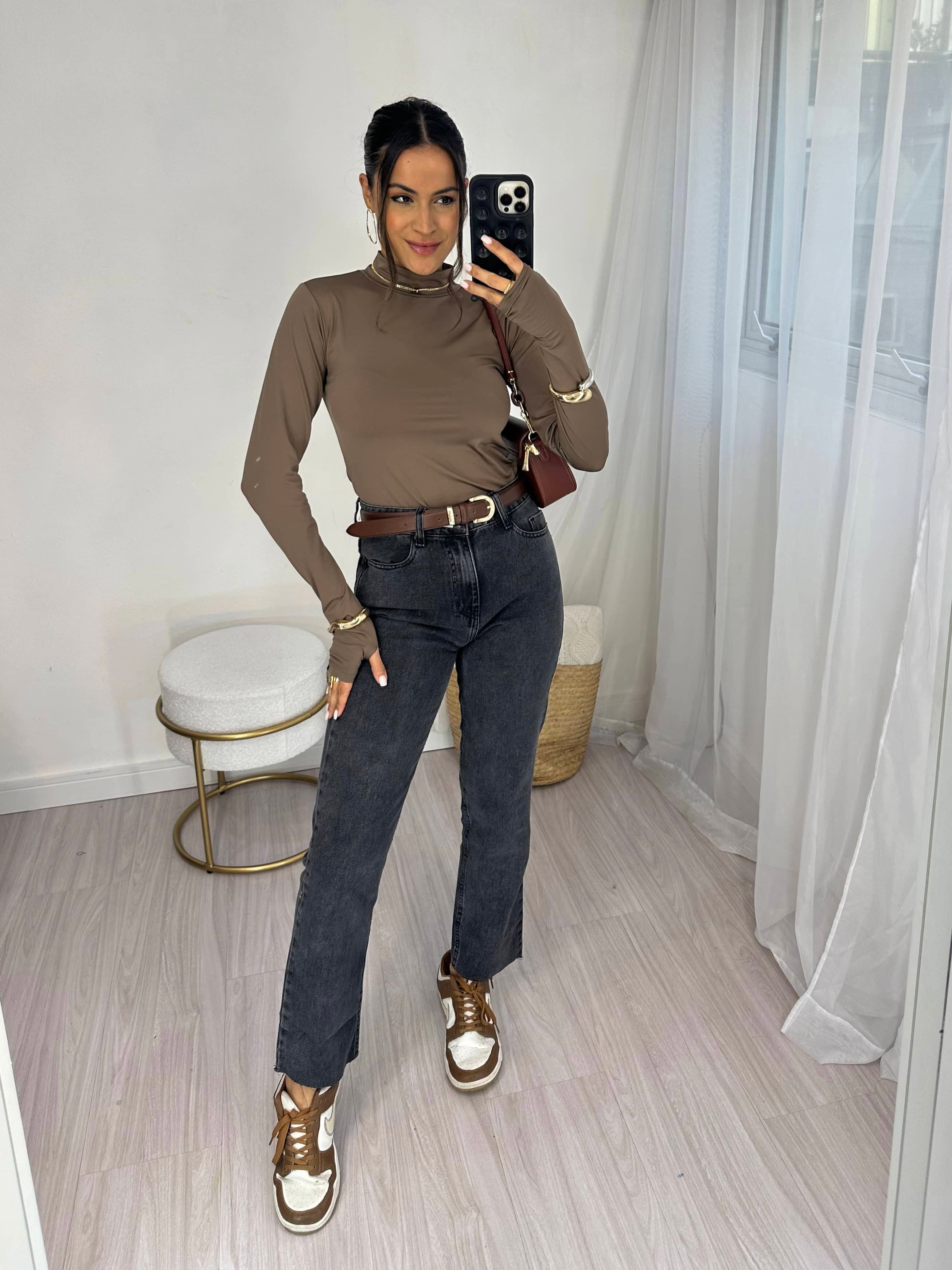 Blusa Térmica Natana Café