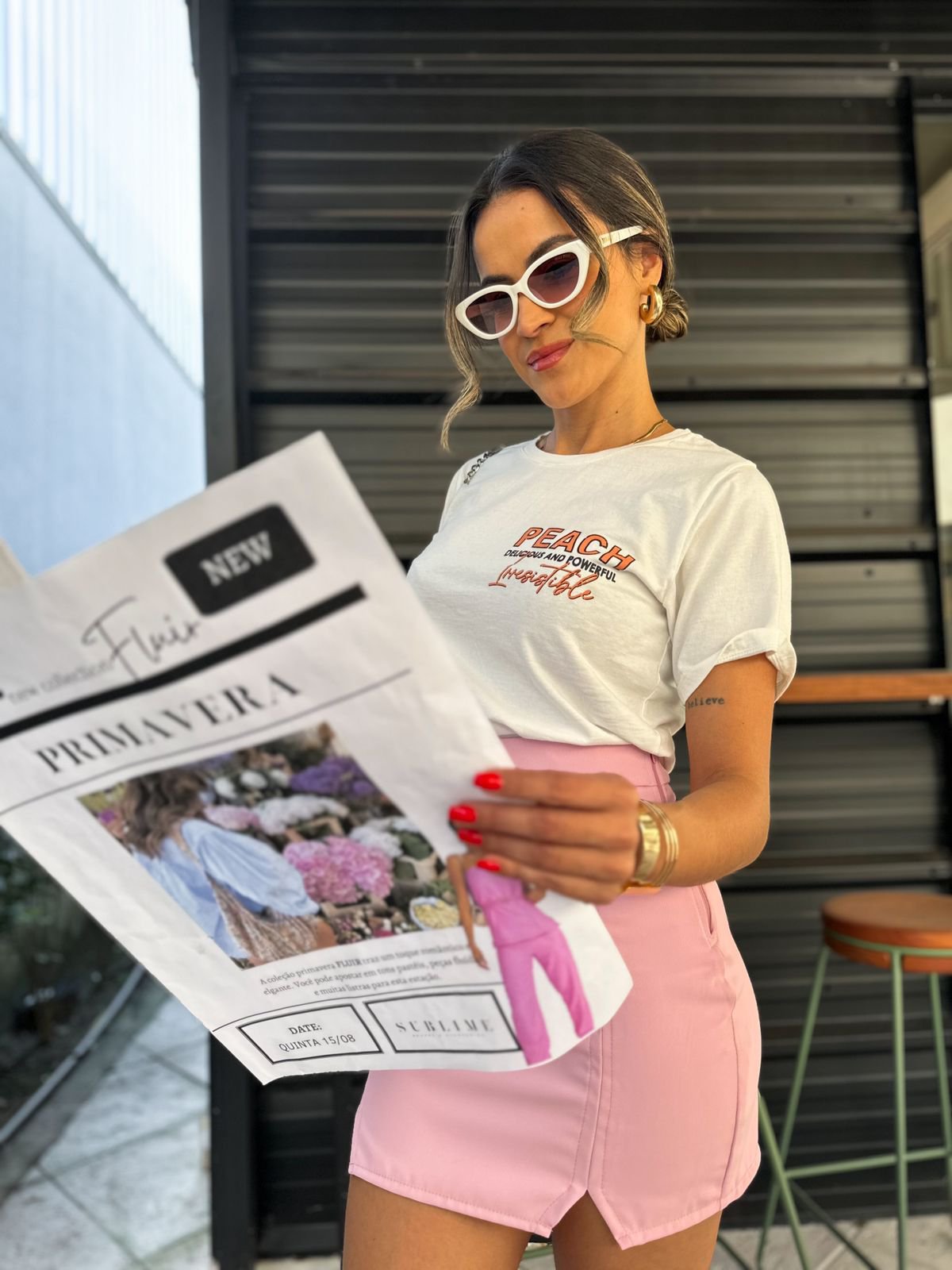 T-shirt Peache Off