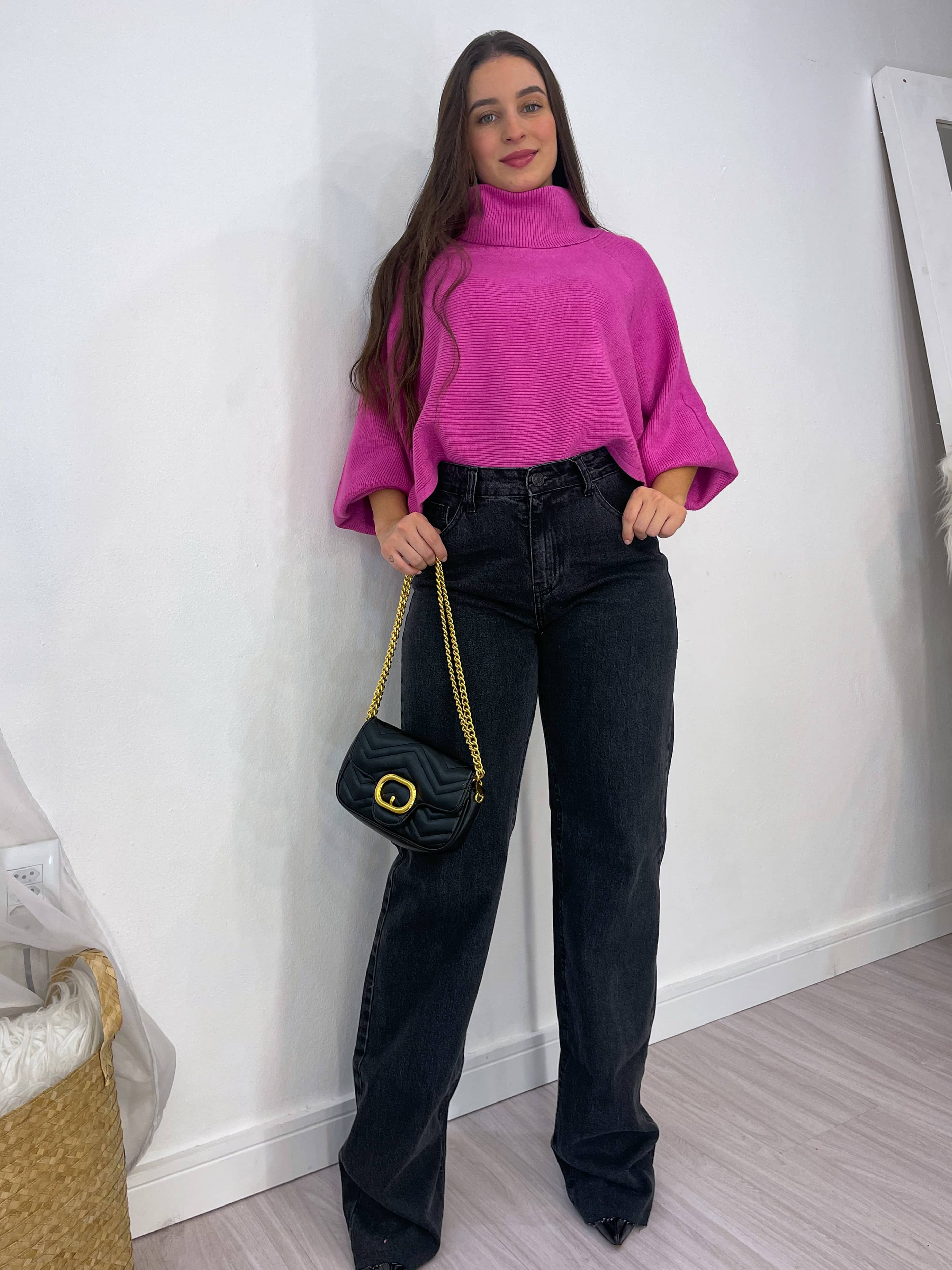 Blusa Tricot Verena Rosa