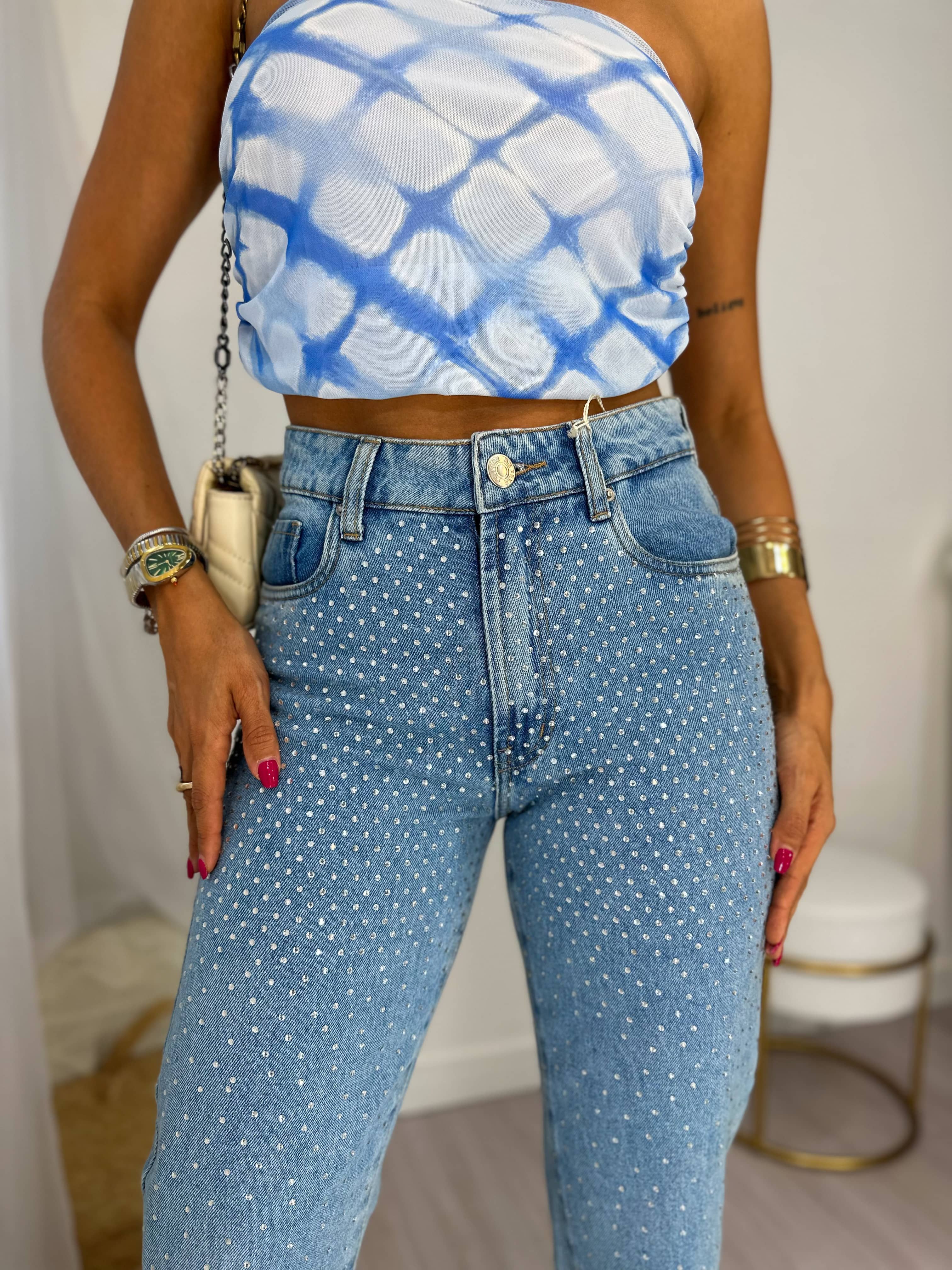 Calça Jeans Mom Rosy