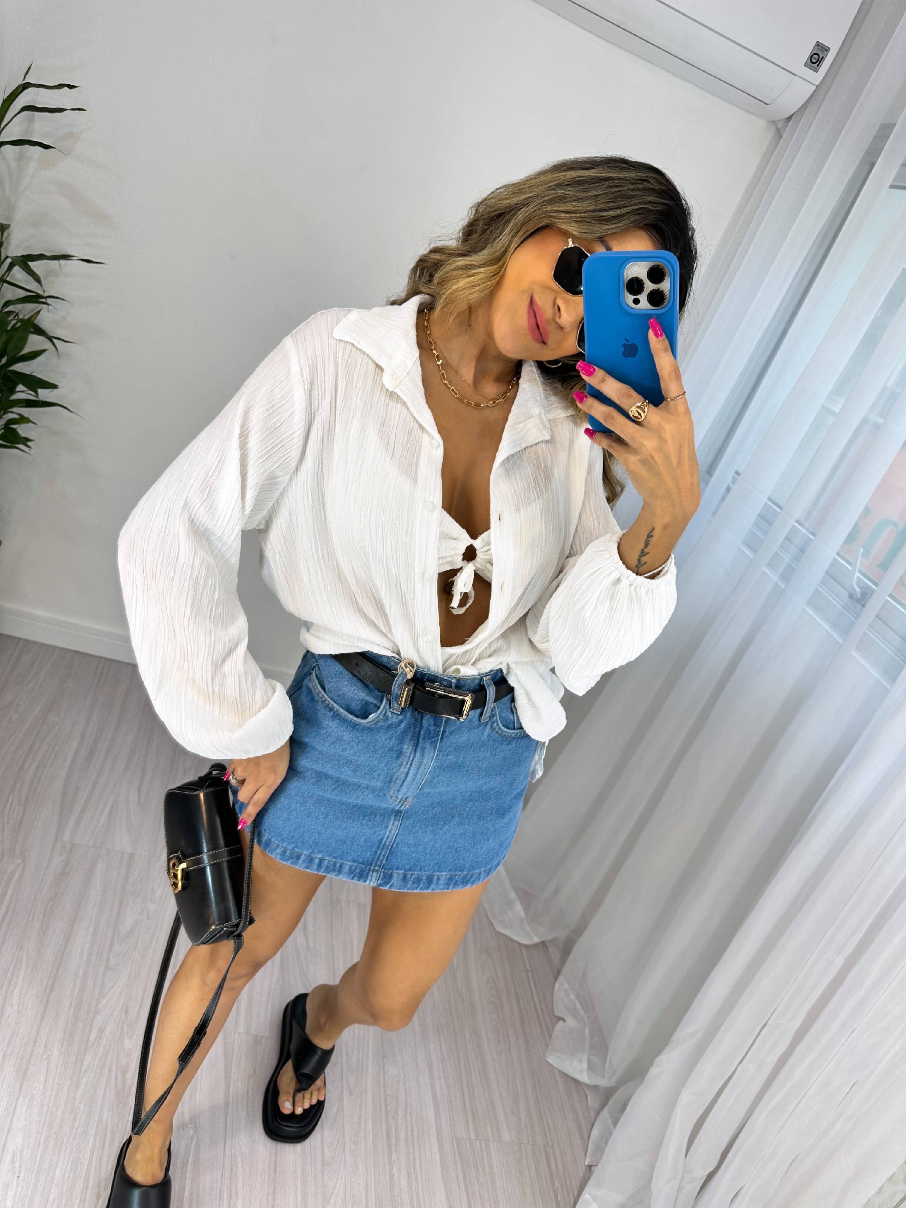 Short Saia Jeans Yass