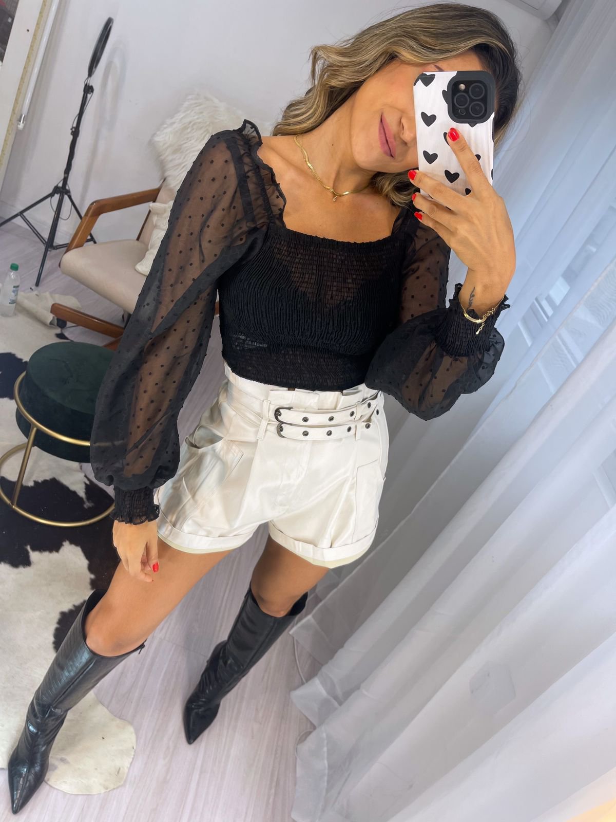 Short Elisa Off White