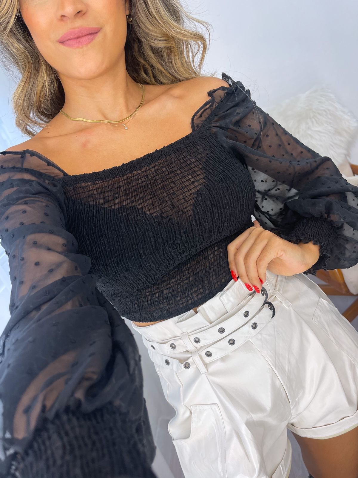 Short Elisa Off White