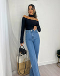 Calça Wide Leg Sofi Média