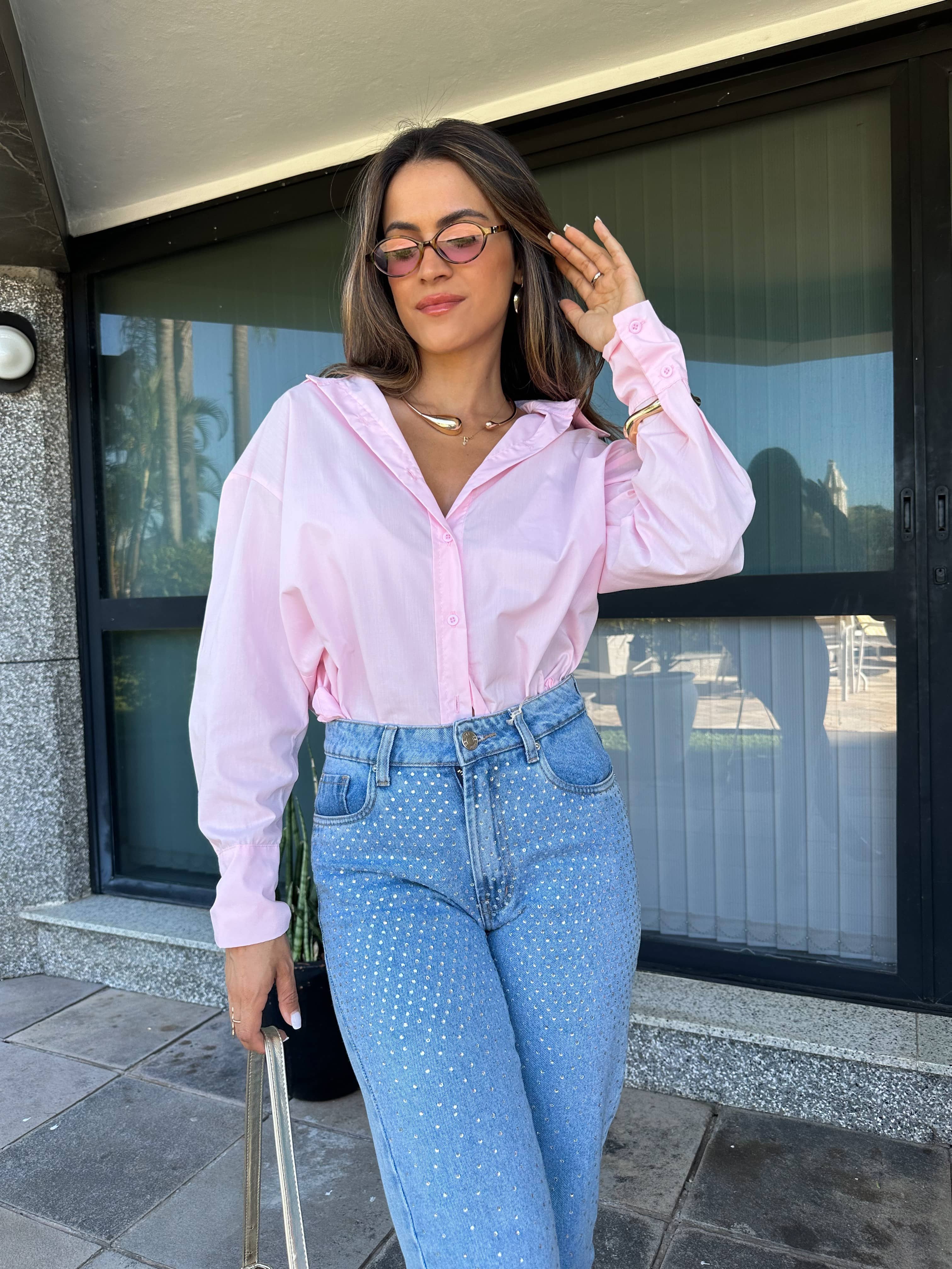 Calça Jeans Mom Rosy