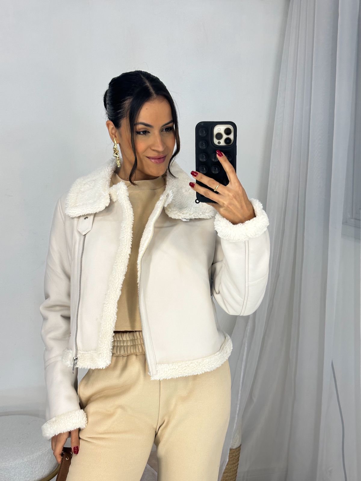 Conjunto Moletom Joger Suly Nude