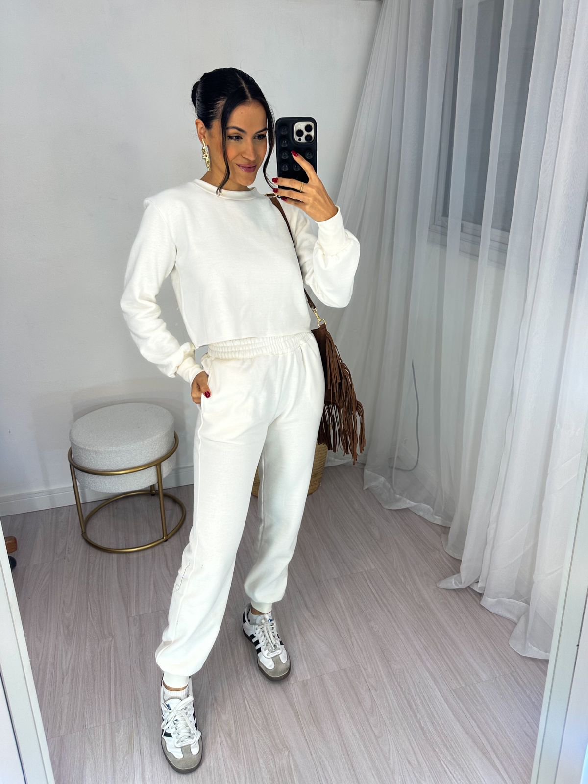 Conjunto Moletom Joger Off Suly