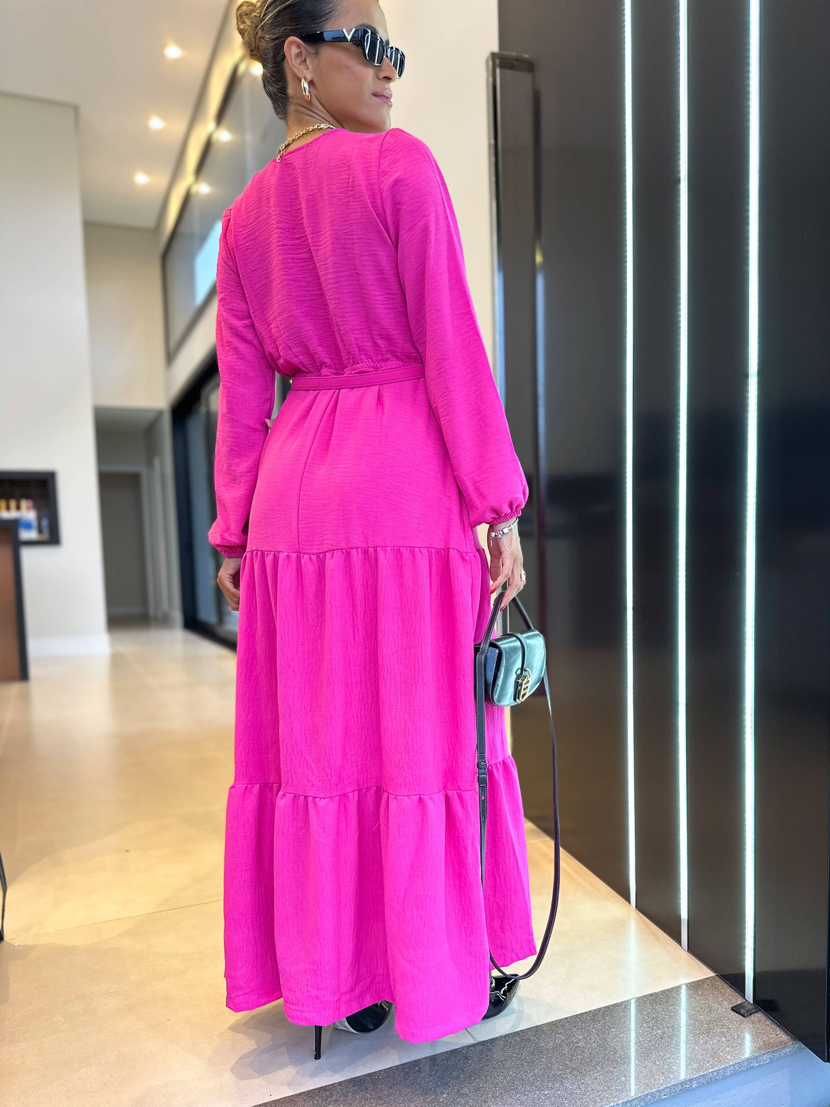 Vestido Rosa Tassi