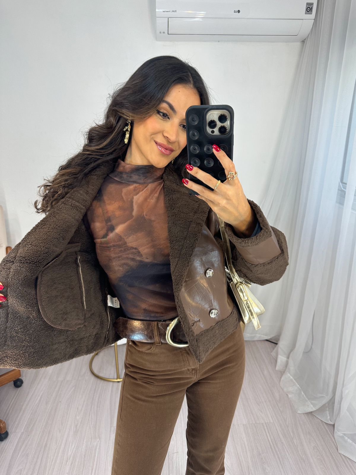 Jaqueta Trend Marrom