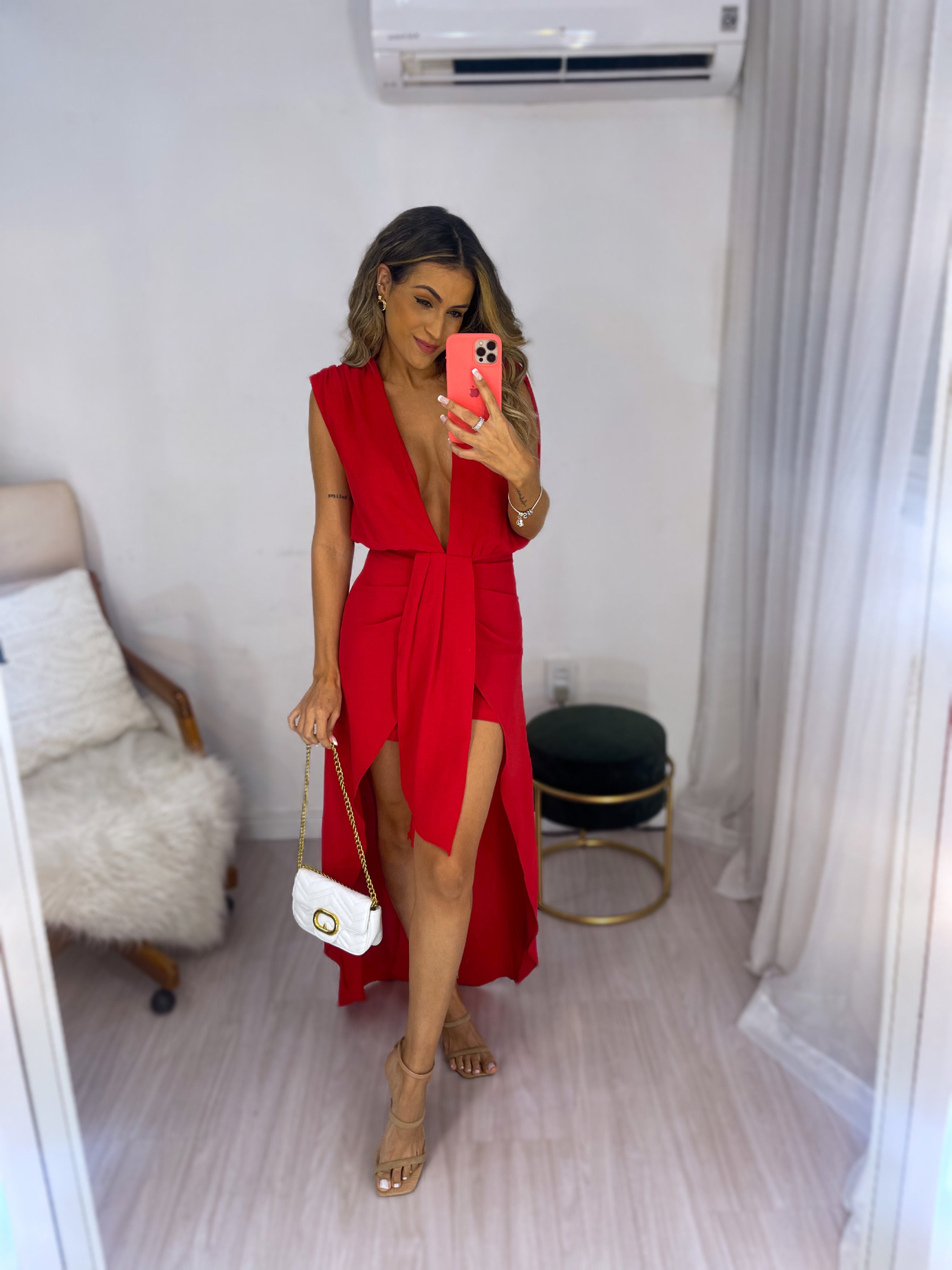 Vestido Venere Vermelho