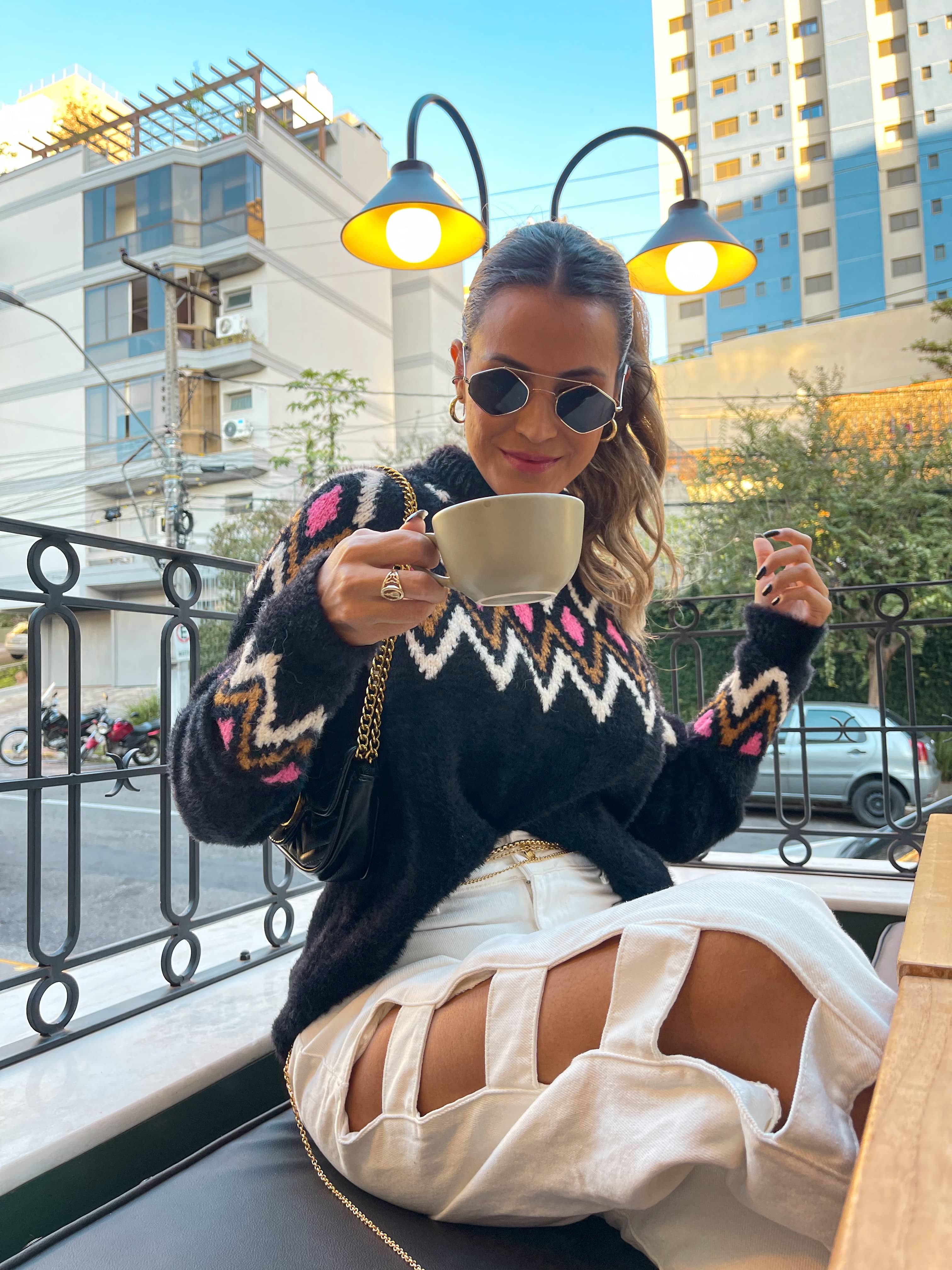 Calça Wide Leg Wendy Off White