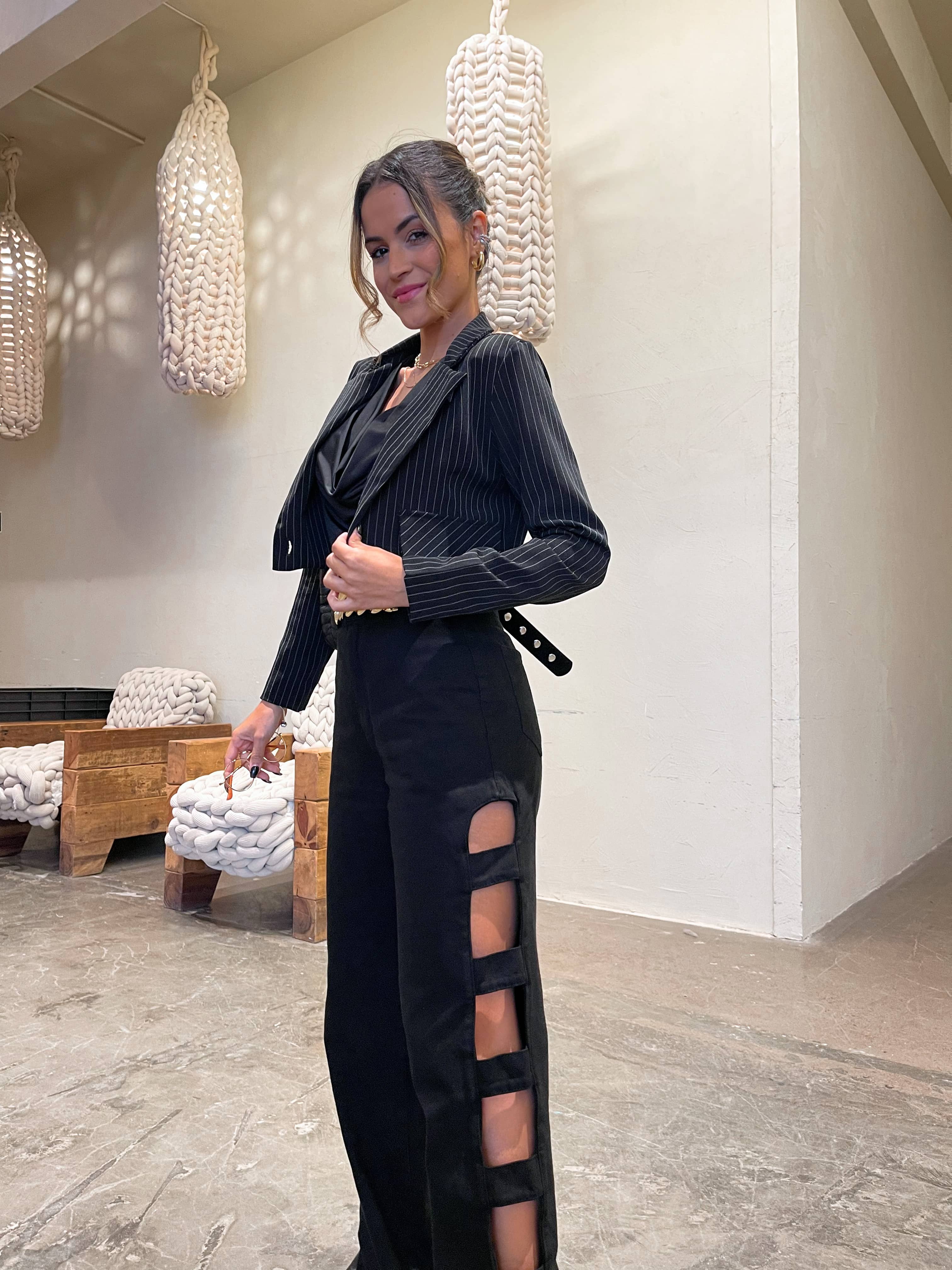 Calça Wide Leg Wendy Preta