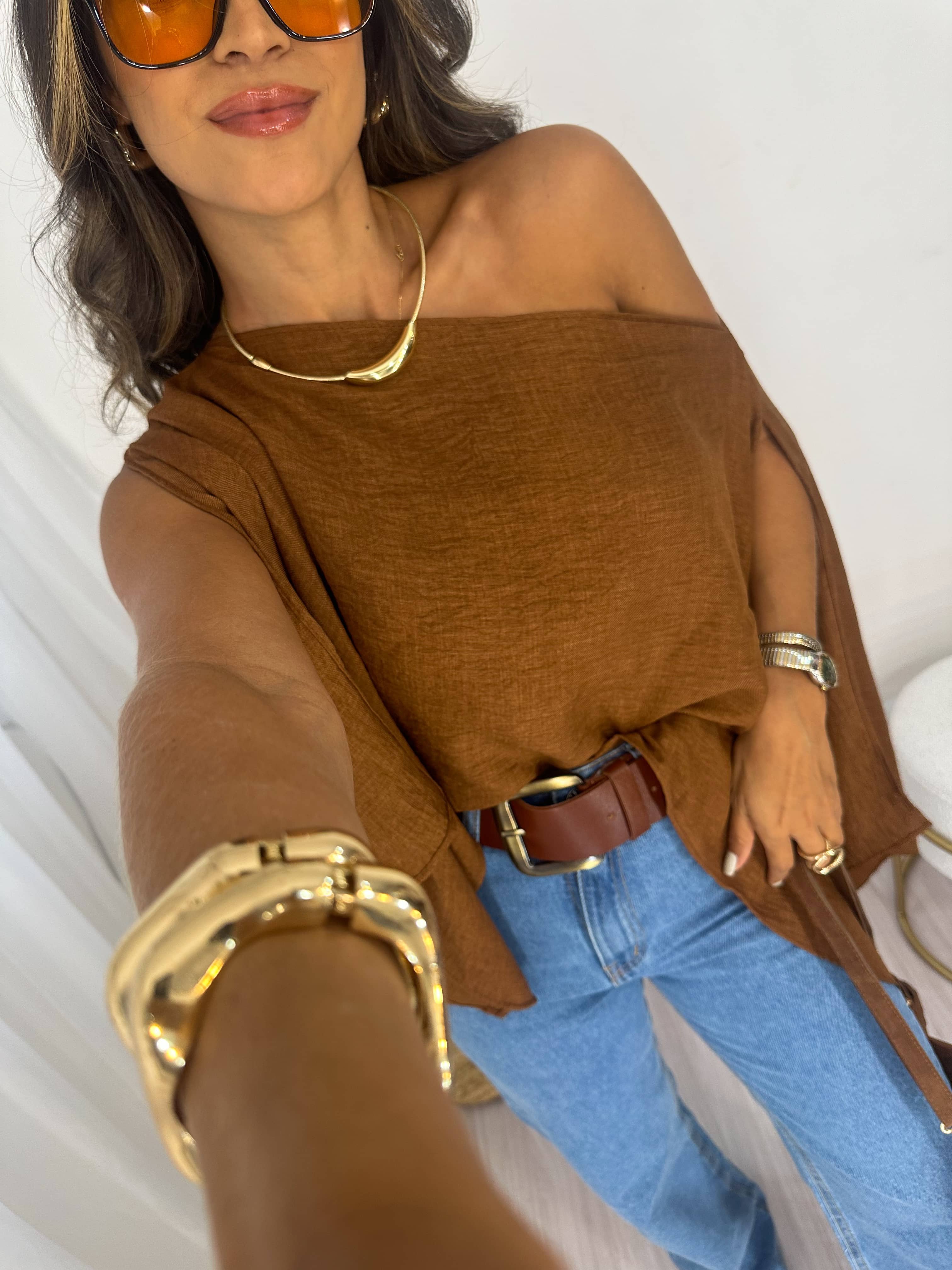 Cinto Boho Marrom Suzy