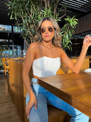 Cropped Corset Off Zuma